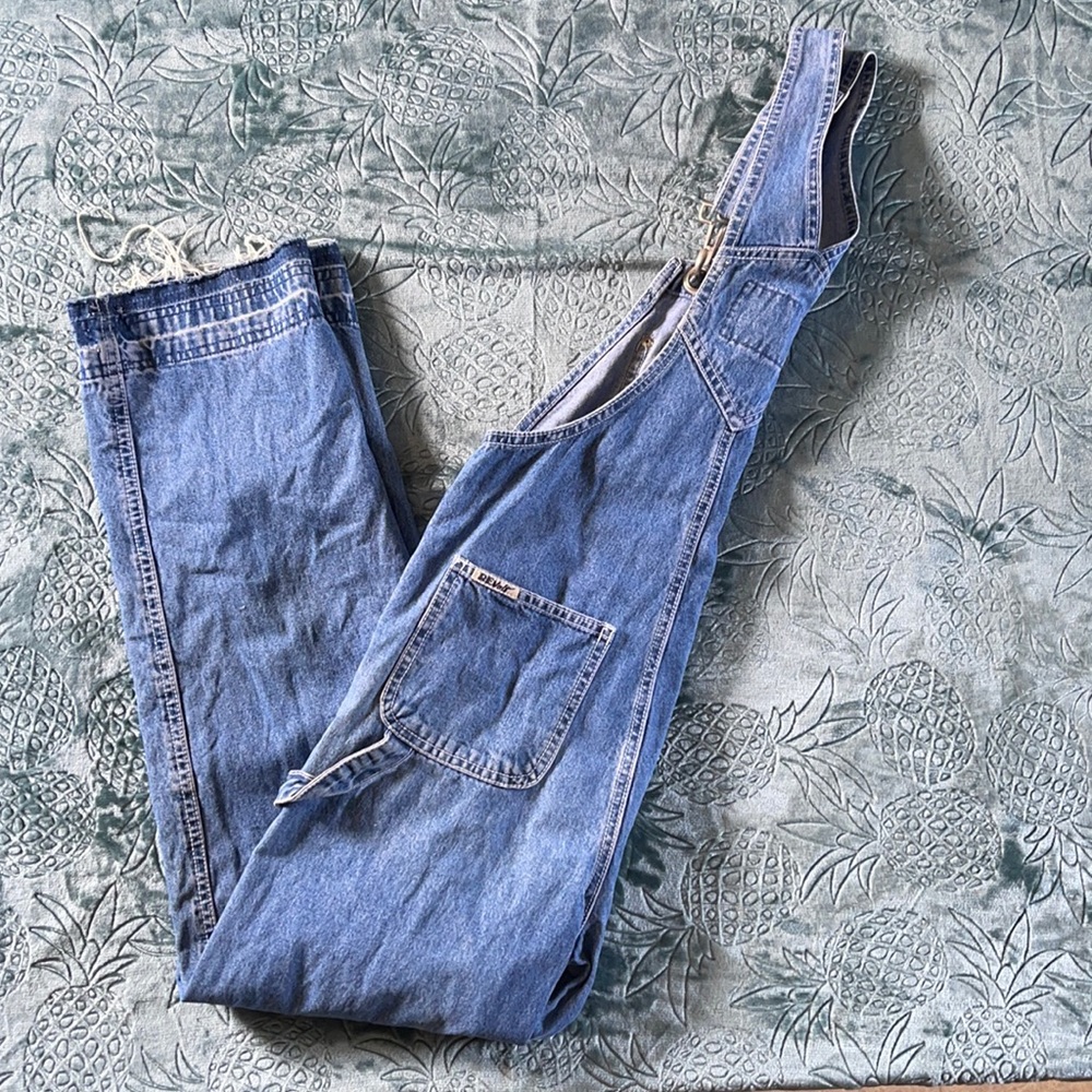 Revolt Denim Overalls Size Medium 10/12